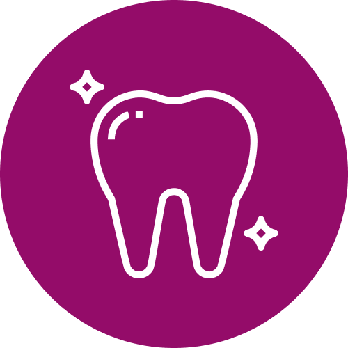teeth with spark